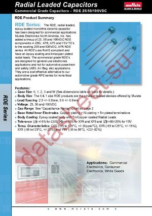 RDEF51H104Z0K1C03B datasheet  